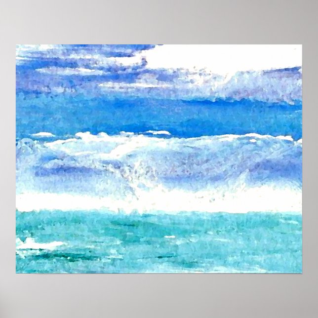 CricketDiane Ocean Poster - Ocean Calypso 2 (Vorne)