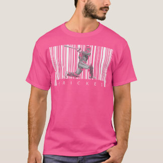 Cricketer Team Club Batsman Bowler Cricket T-Shirt