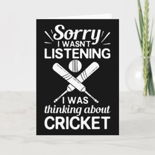 Cricketspieler Ll T Coach Cricketer Karte