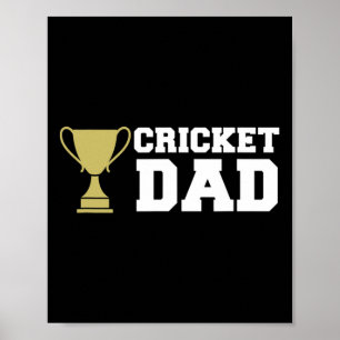 Cricketspieler Sport 1 Poster