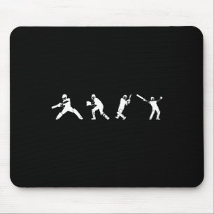 Cricketspieler Sport Mousepad