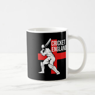 Cricketspieler Uk England Cricket für Männer Kaffeetasse