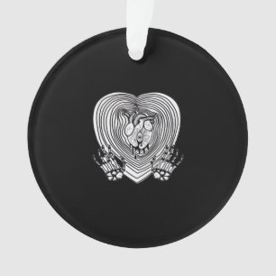 Crier Coeur classique - Squelette Mains Coeur