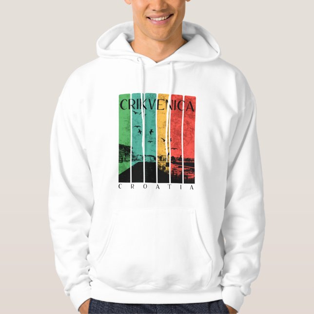 Crikvenica  hoodie (Vorderseite)