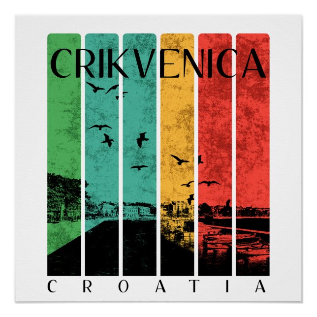 Crikvenica  poster (Vorderseite)