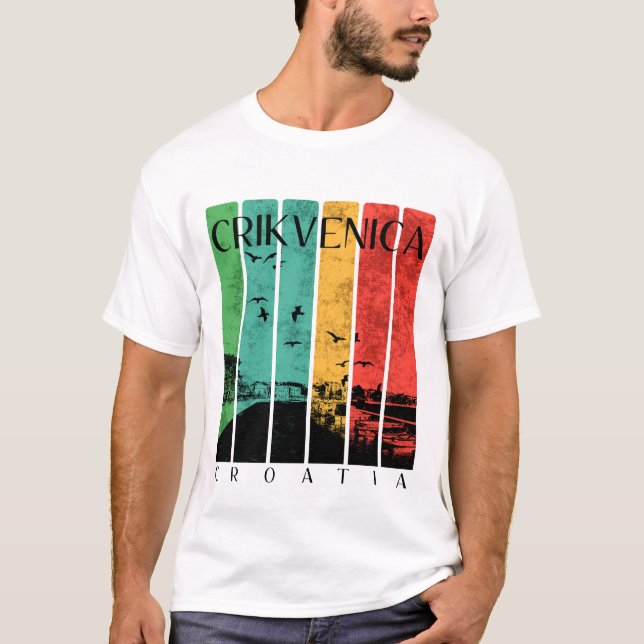Crikvenica  T-Shirt (Vorderseite)