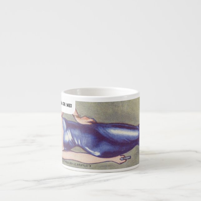 "Crime Club" Espresso Tasse (Vorderseite)