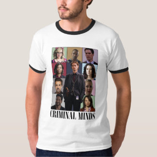 Crime Profiler Team Grafik T-Shirt für Männer