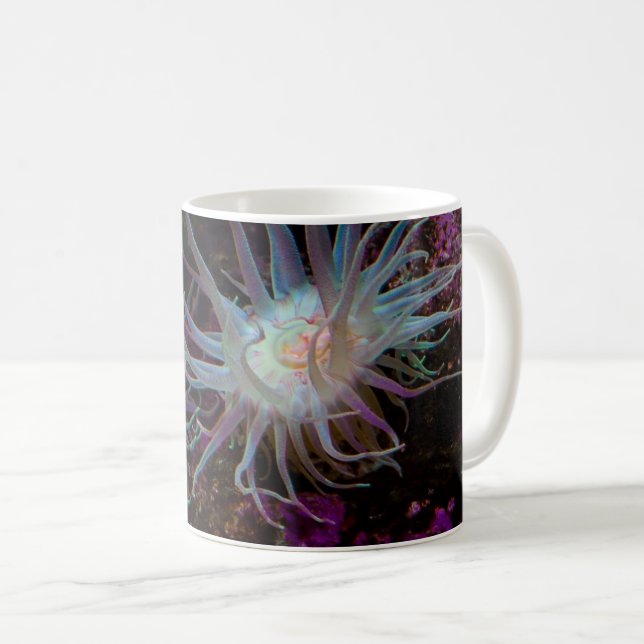 Crimson Anemone Tasse (VorderseiteRechts)