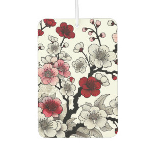 Crimson Blossom Elegance - japanisch Inspirierte F Autolufterfrischer