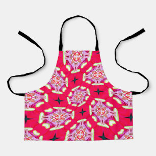 Crimson Blume Patterns Schürze