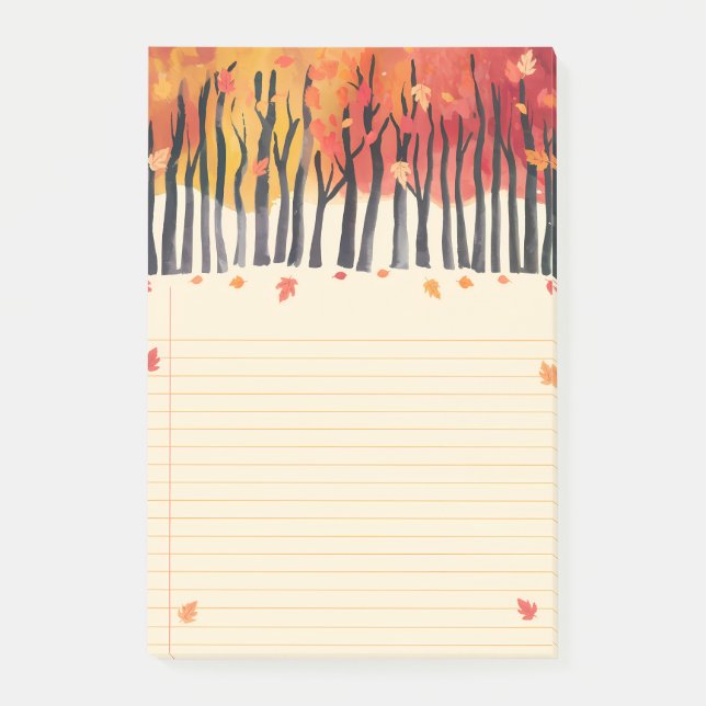 Crimson Canopy Post-it Klebezettel (Vorderseite)