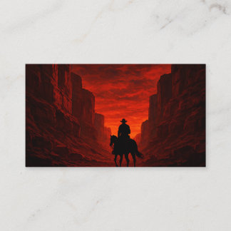 Crimson Canyon Adventure Invitation  Begleitkarte