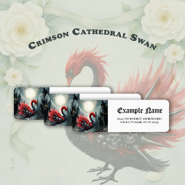 Crimson Cathedral Swan.