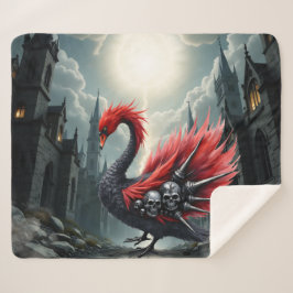 Crimson Cathedral Swan. Sherpadecke