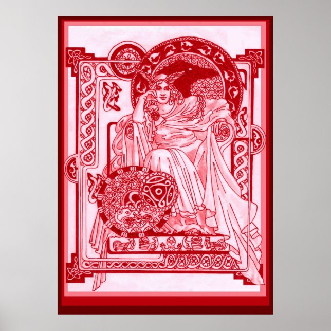 Crimson Corbie Queen Poster (Vorne)