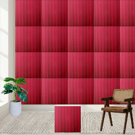 Crimson Corrugated Texture Keramik Tile Fliese