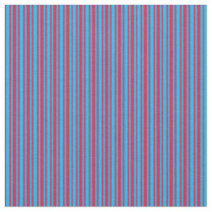 Crimson & Deep Sky Blue Striping Muster Stoff