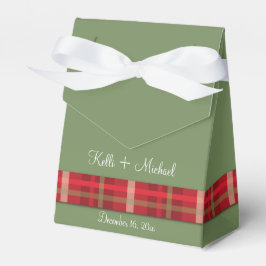 Crimson & Evergreen Weihnachten Geschenkschachtel