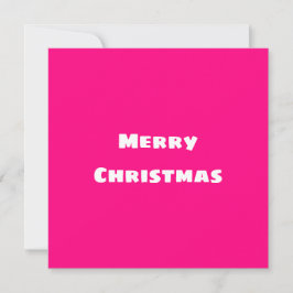 Crimson Festive Frohe Weihnachten Karte