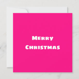 Crimson Festive Frohe Weihnachten Karte