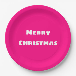 Crimson Festive Liebe, Wärme, Energie Pappteller