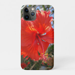 "Crimson Grace: Roter Hibiskus Blooming on a Tree" Case-Mate iPhone Hülle