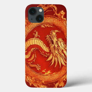 Crimson Guardian: Red Dragon Tattoo Case-Mate iPhone Hülle