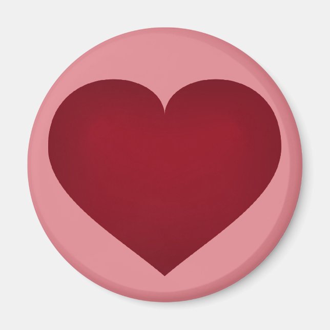 Crimson Heart Magnet (Vorne)