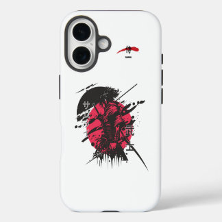 Crimson Honor: Samurai Warrior iPhone 16 Hülle