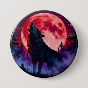 Crimson Howl: Cyberpunk-Wolf unter dem Blutmond Button