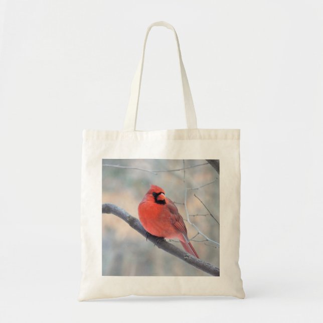 Crimson Kardinal Tote Bag Tragetasche (Vorne)