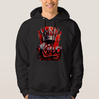 Crimson King Silberkrone - Urban Streetwear Editio Hoodie