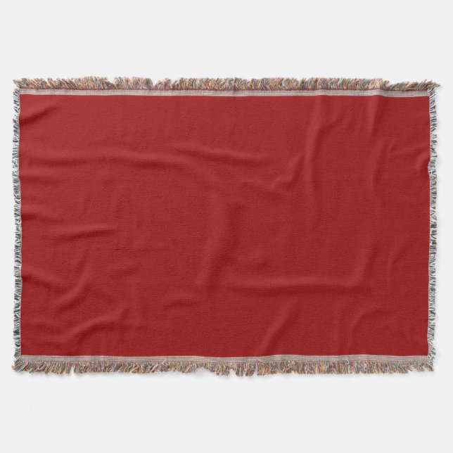 Crimson Midwest Throw Blanket Decke (Vorderseite)
