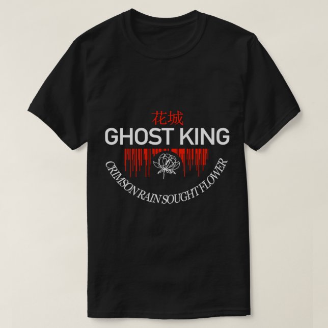 Crimson Rain Gesuchte Blume XieLian Hua Cheng TGCF T-Shirt (Design vorne)