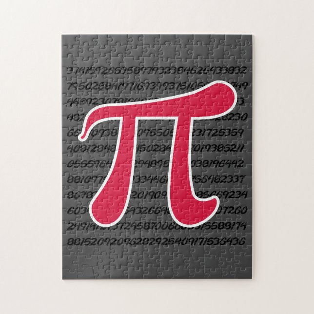 Crimson Red Pi Symbol (Vertikal)