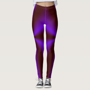 Crimson Red Pink Lila Rainbow Leggings