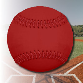Crimson Red Solid Color | Classic | elegant Baseball