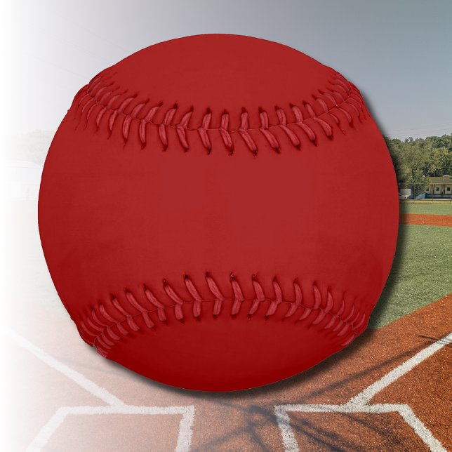 Crimson Red Solid Color | Classic | elegant Baseball (Von Creator hochgeladen)