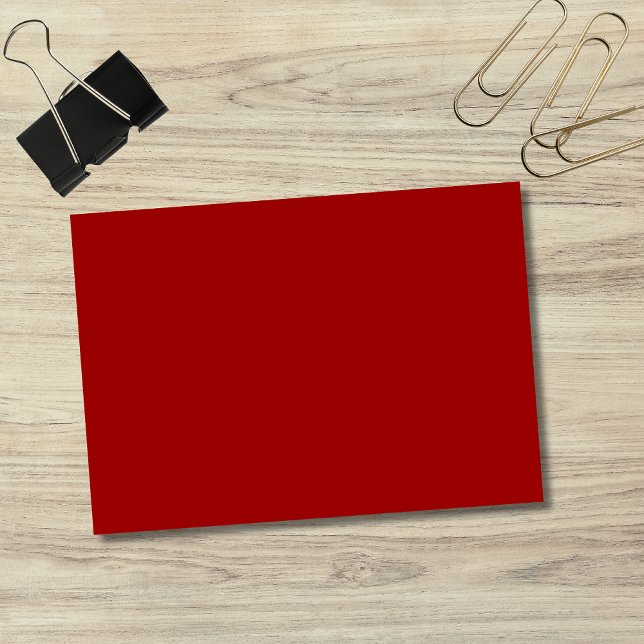 Crimson Red Solid Color | Classic | elegant Post-it Klebezettel (Von Creator hochgeladen)