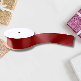 Crimson Red Solid Color | Classic | elegant Satinband