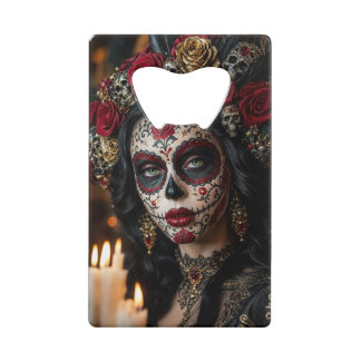 Crimson Rose Calavera – Jour des Morts élégant