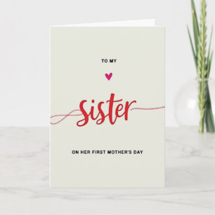 Crimson Script Schwesterkarte Karte