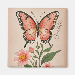 Crimson Serenade Personalisiert Magnet