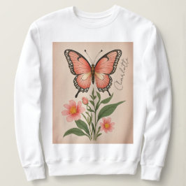 Crimson Serenade Personalisiert Sweatshirt