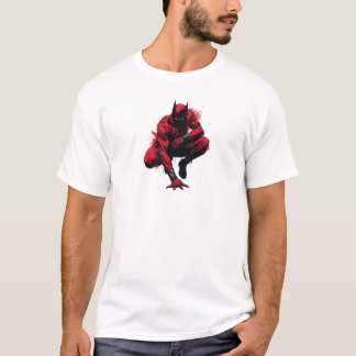 Crimson Shadow Vigilant T-Shirt