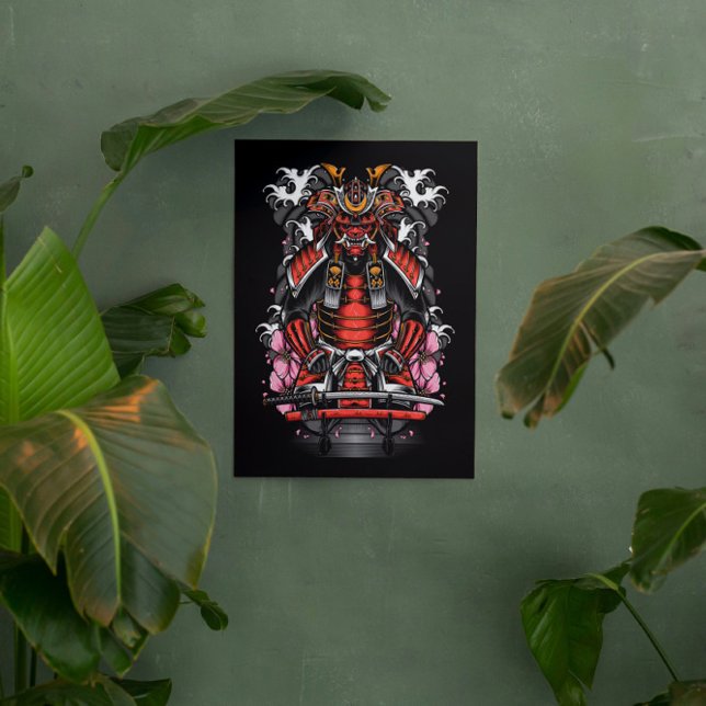 Crimson Shogun Poster (Von Creator hochgeladen)