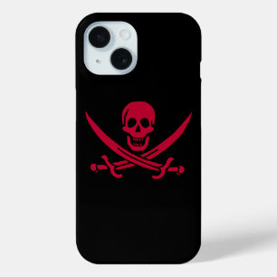 Crimson Skull & Schwerter Pirate Fahne von Calico  Case-Mate iPhone Hülle