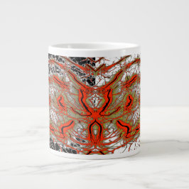 Crimson Spiralcore Jumbo Mug Jumbo-Tasse