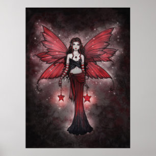 Crimson Star Feenposter Poster